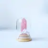 Árvore de Cristal Natural Transfronteiriça, Flor Eterna, Cobertura de Vidro, Árvore da Fortuna de Cristal, Pilar de Cristal, Aglomerado de Cristal, Enfeites de Decoração para Casa