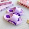 Nuevas Chanclas de Eva Versátiles para Niñas para Uso en Exteriores, Sandalias de Playa de Moda Bicolores de Suela Suave Antideslizantes