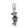 Panjia nuevo plata Santa goteando aceite DIY cuentas sueltas acero inoxidable dorado Pato Donald pulsera de cuentas