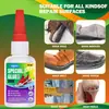 Pegamento Especial para Zapatos Kineshinex con Fórmula Fuerte Instantánea, Pegamento para Reparación de Zapatos Fácil de Usar Adecuado para Zapatos Deportivos