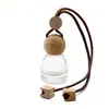 Frascos de Refil para Perfume de Carro, Frascos Vazios para Fragrância de Carro, Frascos Difusores Universais de Óleo Essencial com Tampas de Madeira, Acessórios para Pendurar, Venda por Atacado do Fabricante