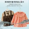 Bata infantil, babador de bebê para comer, avental, estilo princesa para menina, impermeável e resistente a manchas, moderno para outono e inverno, vestir ao contrário para bebês e crianças pequenas
