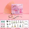 Día del Niño Tiktok Taobao Dropshipping Educativo Hecho a Mano Cristal DIY Pulsera de Cuentas Set Regalo para Niñas Mayoreo