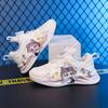 Zapatos para Niños Zapatos Blancos para Niñas 2025 Nuevo Otoño Malla Transpirable Zapatos Deportivos para Niños Niñas Niños Medianos y Grandes