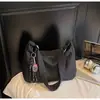 Bolsa Casual Grande Capacidade para Mulheres 2025 Novo Estilo Simples Moda Bolsa Tote Estilo Coreano Ins Bolsa de Ombro Transversal para o Dia a Dia