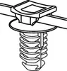 Tie Split Fixo Reyetec com Cabeça Fir de Disco 156-01399 T120Ift9-Pa66Hs