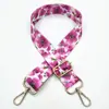 Nuevos Accesorios para Bolsos de Correa Ancha Estampados Florales Coloridos Correa Decorativa Correa Cruzada Ajustable Cordón