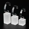 Soporte de Exhibición de Relojes de Acrílico Soporte para Relojes Electrónicos Estante Transparente Negro para Exhibir Relojes y Relojes Accesorios para Fotografía