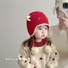 Adorable y Súper Adorable Oveja Bebés Niños y Niñas Infantes y Niños Pequeños Meses Pequeños Otoño e Invierno Cálido Protección para Orejas Gorro de Lana Tejido