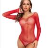 Cross-border novo macacão sexy perfuração quente meias arrastão underwear sentimentos sexuais estilo europeu e americano hot drilling fina fishnet underwear
