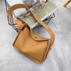 2024 Fabricante de Bolsas Mãe e Filha Atacado Bolsa de Ombro Único Feminina Bolsa de Mão Couro Genuíno Camada Superior Bolsa de Balde de Couro Bovino Bolsa de Balde de Couro Genuíno