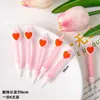 Velas de aniversário espirais transfronteiriças, velas espirais curvas fofas de macaron, inserções de decoração para bolos de doces