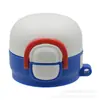 Acessórios para Tampa de Copo Térmico Infantil, Tampa de Copo de Uso Duplo, Tampa com Canudo para Copo de Água, Tampa de Copo Pop-Up
