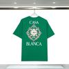 Camiseta de manga corta holgada con estampado de frutas de verano estilo tropical Casablanca de la marca Cross-border Casablanca.