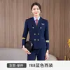 Traje de Capitán de Asistente de Tren de Alta Velocidad Set de Uniforme de Auxiliar de Vuelo Uniforme de Protocolo de Imagen para Hombres y Mujeres Uniforme de Guardia de Seguridad Ropa de Trabajo Profesional