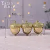 Pingentes Populares de Decoração de Natal, Bolas para Pendurar na Árvore de Natal, Enfeites Criativos, Arranjos para Atmosfera Festiva, Pingentes de Boneco de Neve e Bolota