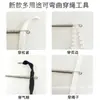 Herramienta de Enhebrado Multifuncional Flexible para Costura Casera, Manualidades, Cinturilla de Pantalones, Banda Elástica, Aguja de Resorte