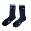Calcetines para Hombre y Mujer con Logotipo Personalizado, Calcetines de Baloncesto con Planta de Toalla Gruesa, Calcetines Deportivos Bordados Antiolor y Absorbentes de Sudor