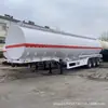 Semirreboque Tanque de Óleo, Caminhão Tanque para Mercadorias Perigosas, Tanque de Aço Inoxidável, Tanque de Alumínio, Tanque de Ferro, Volume Quadrado Pode Ser Personalizado, Semirreboque Tanque de Óleo Transfronteiriço