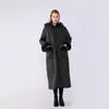 Robe com Capuz e Capa Estola Forrada com Fleece, Capa Elegante de Alta Qualidade, Cardigã de Tricô de Pelo de Coelho Rex, Imitação de Visom