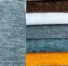 Tela de chenilla para sofá, Tela gruesa de color sólido, Funda de terciopelo para sofá, Tela para cojines, Venta al por mayor de fabricante en stock