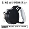 Correa para Perro Automática Retráctil Cuerda para Pasear Perros Anti-Escape Cachorro Mediano Teddy Corgi Suministros para Mascotas