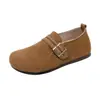 26 Zapatos de Tela de Pekín Estilo Nuevo de Primavera, Planos Cómodos Modernos Suela Suave Slip-On Casuales para Mujer