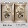 Pintura Decorativa de Entrada de Elefante Iluminación LED Acrílica Pasillo de Entrada Pasillo Pintura Colgante Pintura de Pared Luminosa de Gama Alta