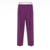 Calça com Cintura Elástica, Outono e Inverno Engrossada para Gestantes Tamanho Grande Calça Cirúrgica, Calça Ajustável Elástica para Doutor e Enfermeira