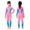 Traje de buceo para niños de 2,5 mm, traje de baño de dos piezas para niños, cálido, de manga larga, con protección solar, para surfear y hacer snorkel, traje de medusas para mujeres.