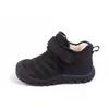 Nuevas botas de nieve de invierno de talla grande con forro polar, botas cortas cálidas casuales resistentes al frío con suela blanda y cierre de velcro, zapatillas deportivas de algodón
