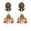 Pendientes colgantes de girasol con goteo exagerado, estilo étnico, estilo bohemio, populares en AliExpress, de estilo europeo y americano.