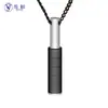 Colar de Contas com Nome Gravado Transfronteiriço DIY Família Casal Aço Inoxidável Presente de Feriado Fabricante Colar Gravado