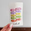 Set de Pasadores de Gota de Agua Dopamine para Niños con Estampado de Dibujos Animados, Pasadores para el Cabello de Bebé para Flequillo y Mechones Laterales de Niñas Pequeñas