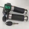 Pantalla verde cerradura de doble sección manija de coche eléctrico accesorios para coche eléctrico manija de control de velocidad manija del acelerador