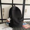 Mochila de Moda para Hombre Simple para Estudiantes de Secundaria de Gran Capacidad Mochila de Viaje para Mujer Japonesa Versátil para Estudiante Universitario Libro