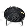 Estufa plegable para barbacoa al aire libre para cocinar té, parrilla portátil para barbacoa, brasero doméstico con calefacción de carbón, estufa de carbón