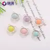 Suministro directo de fábrica DIY hecho a mano 20 mm color interior transparente cabeza de oso cuentas sueltas cuentas medianas accesorios de joyería acrílicos