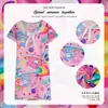 Pijama de verão para meninas do Sudeste Asiático, novo, manga curta, roupas para ar condicionado, fino estilo coreano para casa, pijama infantil