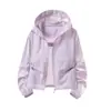 Ropa Ligera de Protección Solar Estilo Montaña para Hombres y Mujeres, Senderismo al Aire Libre y Ciclismo, Cortavientos Ultra Delgada para la Piel, Chaqueta Transpirable