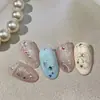 Adesivos para Nail Art Adesivos de Anel de Estrela Adesivos para Nail Art Laço Padrão Formiga Adesivos para Nail Art Atacado Adesivos de Decoração de Unhas Yt7714