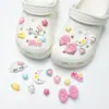 Accesorios Rosas para Zuecos Estilo Girly Kt, Dijes de Dibujos Animados para Zapatos, Accesorios para Sandalias de Capibara, Decoraciones Desmontables para Zapatos