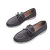 Zapatos casuales sin cordones talla extra para mujer, nueva colección primavera/otoño 2026, con diseño de moño, estilo casual y suelas antideslizantes
