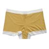 Bóxers Antiarrugas Finos para Estudiantes de Secundaria Bóxers de Cintura Media para Mujer Pantalones Cortos de Color Sólido Ropa Interior para Mujer Verano Fino