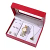 Conjunto de Presente para o Dia dos Namorados Chinês, Conjunto de Relógio e Joias Moderno para Presentear, Conjunto de Presente de Luxo Leve de Alta Qualidade, Dia das Mães