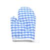 Novas Luvas de Isolamento Anti-Alta Temperatura para Micro-ondas Infantil com Estampa Xadrez Vermelho, Luvas Anti-Queimadura para Forno de Cozinha e Assar, Atacado
