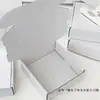 Ins Caja de Avión Cuadrada Blanca Caja Gruesa para Empaque de Tarjeta de Regalo Materiales Especiales para Empaque de Logística y Mensajería