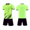 Nuevas camisetas estampadas de verano para niños y estudiantes, uniformes de entrenamiento de fútbol, conjuntos transpirables y absorbentes de sudor de manga corta, personalizables