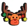 Accesorios de Cuentas para Bolígrafos Temática Navideña Figuras de Papá Noel y Árbol de Navidad Cuentas de Goma Suave Accesorios para Decoración de Bolígrafos DIY Venta al por Mayor