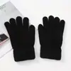 Luvas de Tricô de Lã de Alpaca, Luvas com Forro de Fleece e Espessadas, Luvas para Tela de Toque, Luvas à Prova de Frio e Quentes, Luvas para Ciclismo ao Ar Livre